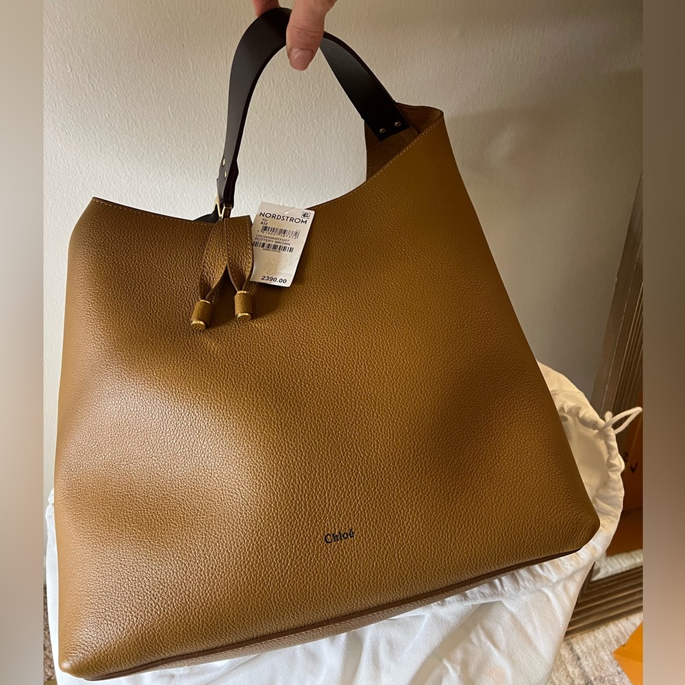 Chloe Marcie Hobo large shoulder bag - Picture 6 of 13